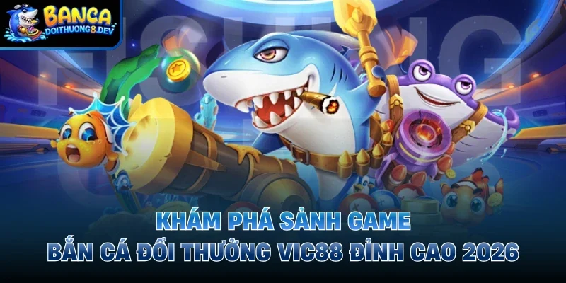 Khám Phá Sảnh Game Bắn Cá Đổi Thưởng Vic88 Đỉnh Cao 2026