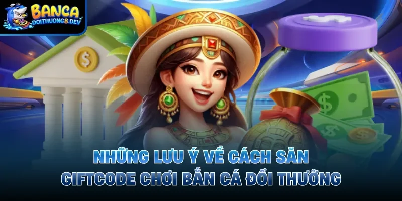 Những lưu ý về cách săn giftcode chơi bắn cá đổi thưởng