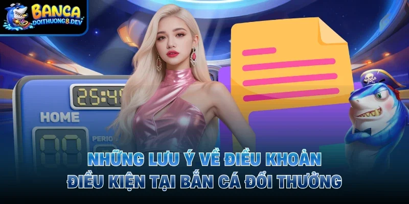 Những lưu ý về điều khoản điều kiện tại Bắn Cá Đổi Thưởng