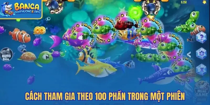 Mẹo chơi bắn cá MD5 với khung chia vốn 100 phần