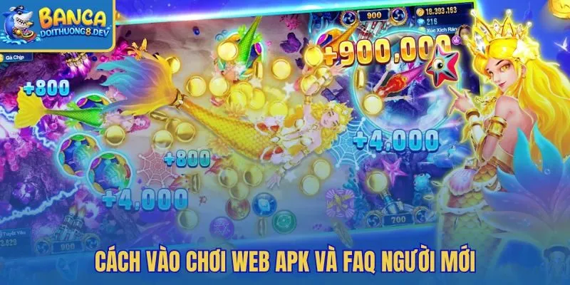 Bắn cá Tiểu Tiên Cá bản web gọn nhẹ và APK cần kiểm tra