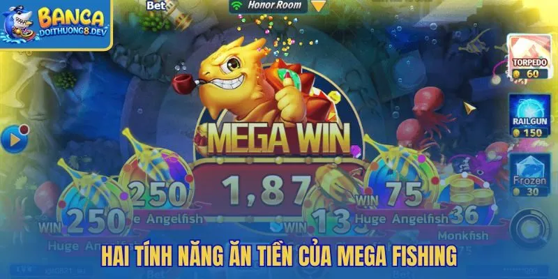 Mega Fishing với Bánh xe Mega và Cua khoan sâu