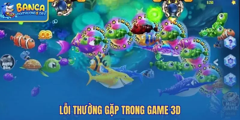 Mẹo chơi bắn cá 3D tránh hụt line và lock sớm