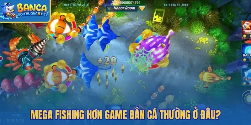 Mega Fishing dồn dập hơn nhờ boss lớn và chuỗi nổ