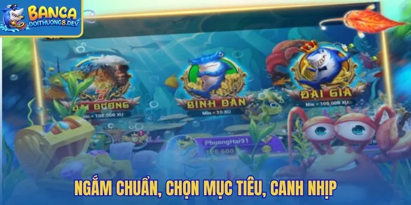 Mẹo chơi bắn cá Onshot chọn cá sạch góc đúng nhịp