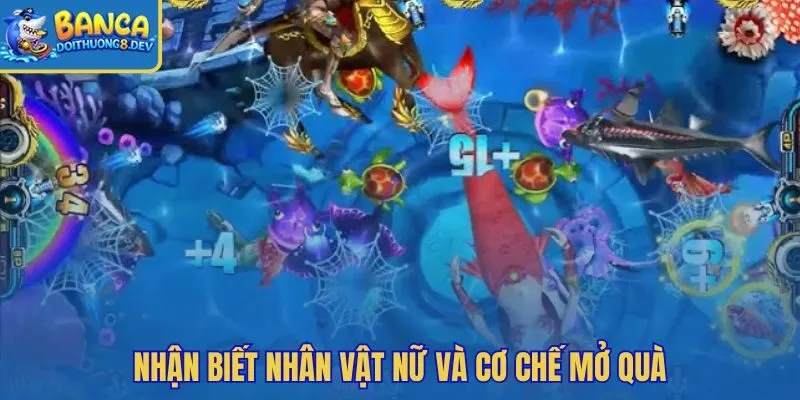 Biểu tượng nữ và tín hiệu mở hòm quà ẩn
